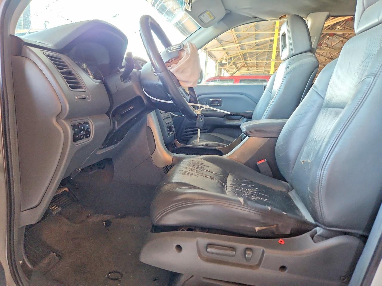 2005 Honda Pilot Exl Silver vin: 5FNYF18575B044481