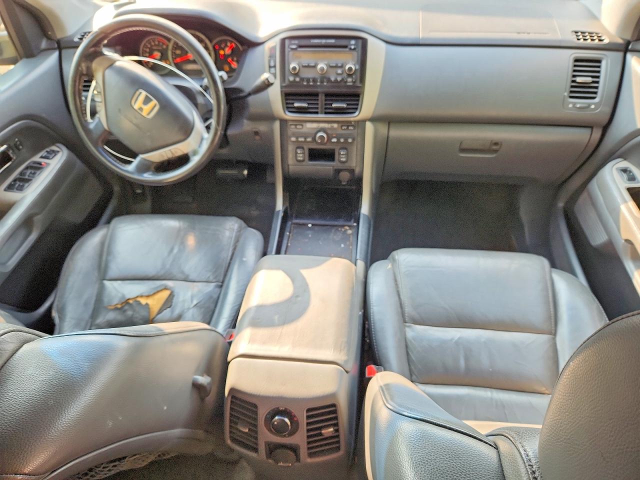 2007 Honda Pilot Exl Gray vin: 5FNYF18577B000211
