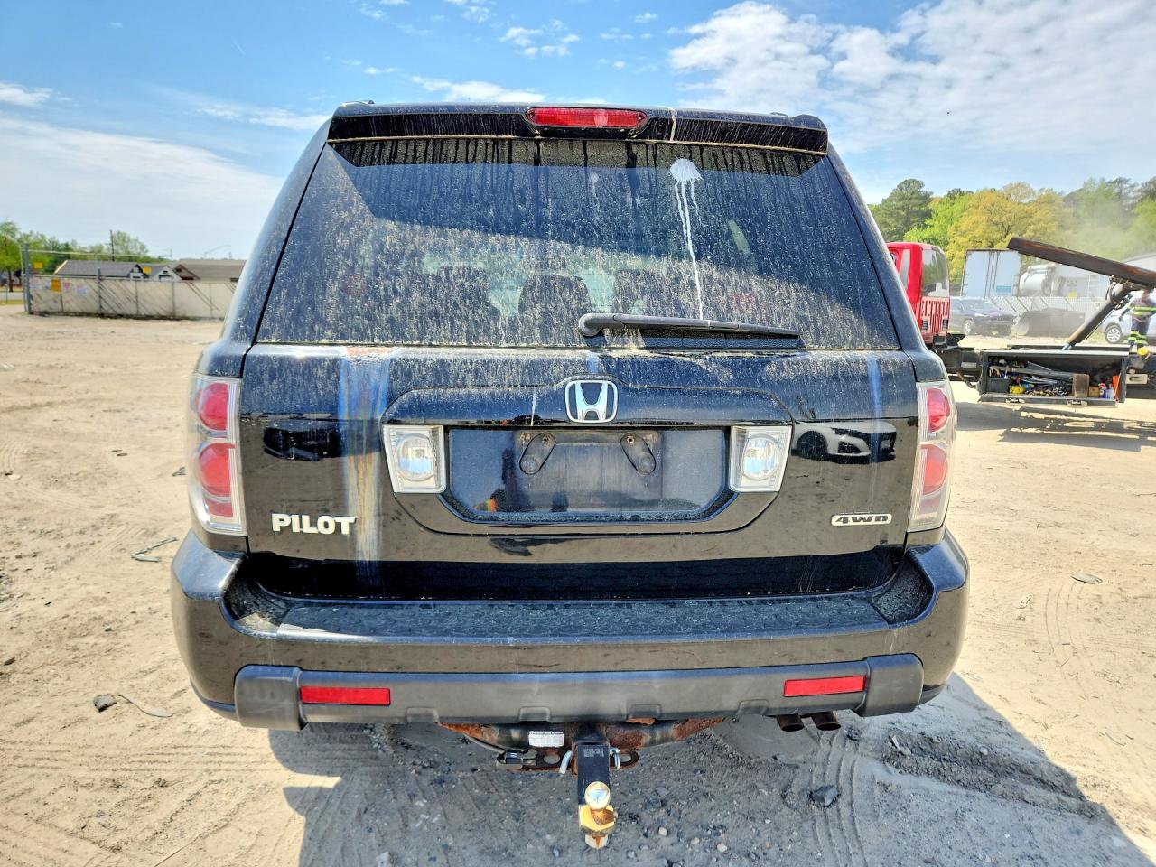 2007 Honda Pilot Exl Black vin: 5FNYF18577B002413