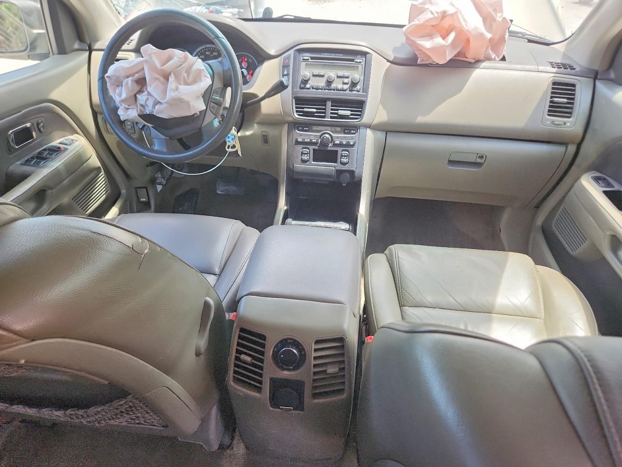 2007 Honda Pilot Exl Green vin: 5FNYF18577B033001