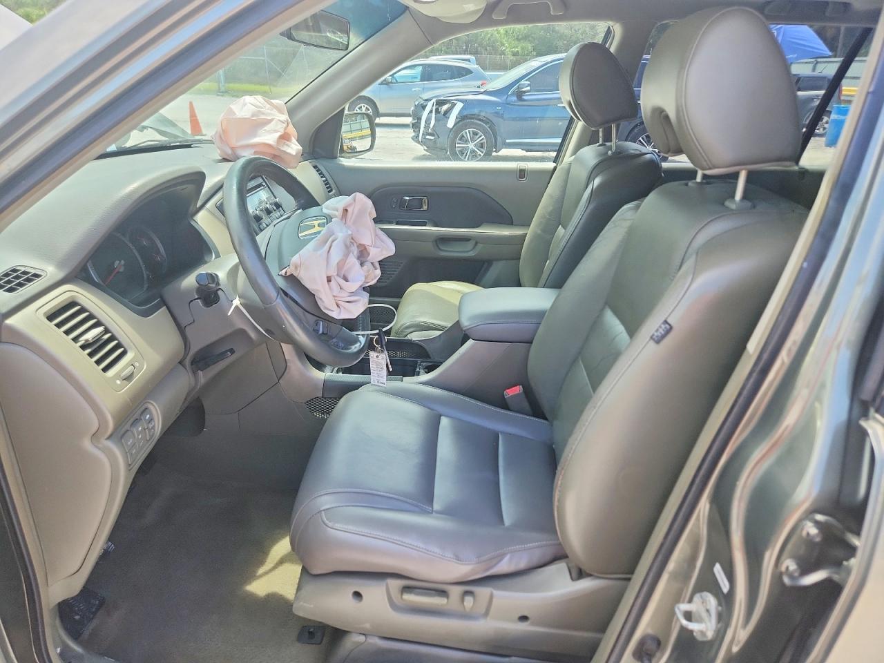 2007 Honda Pilot Exl Green vin: 5FNYF18577B033001