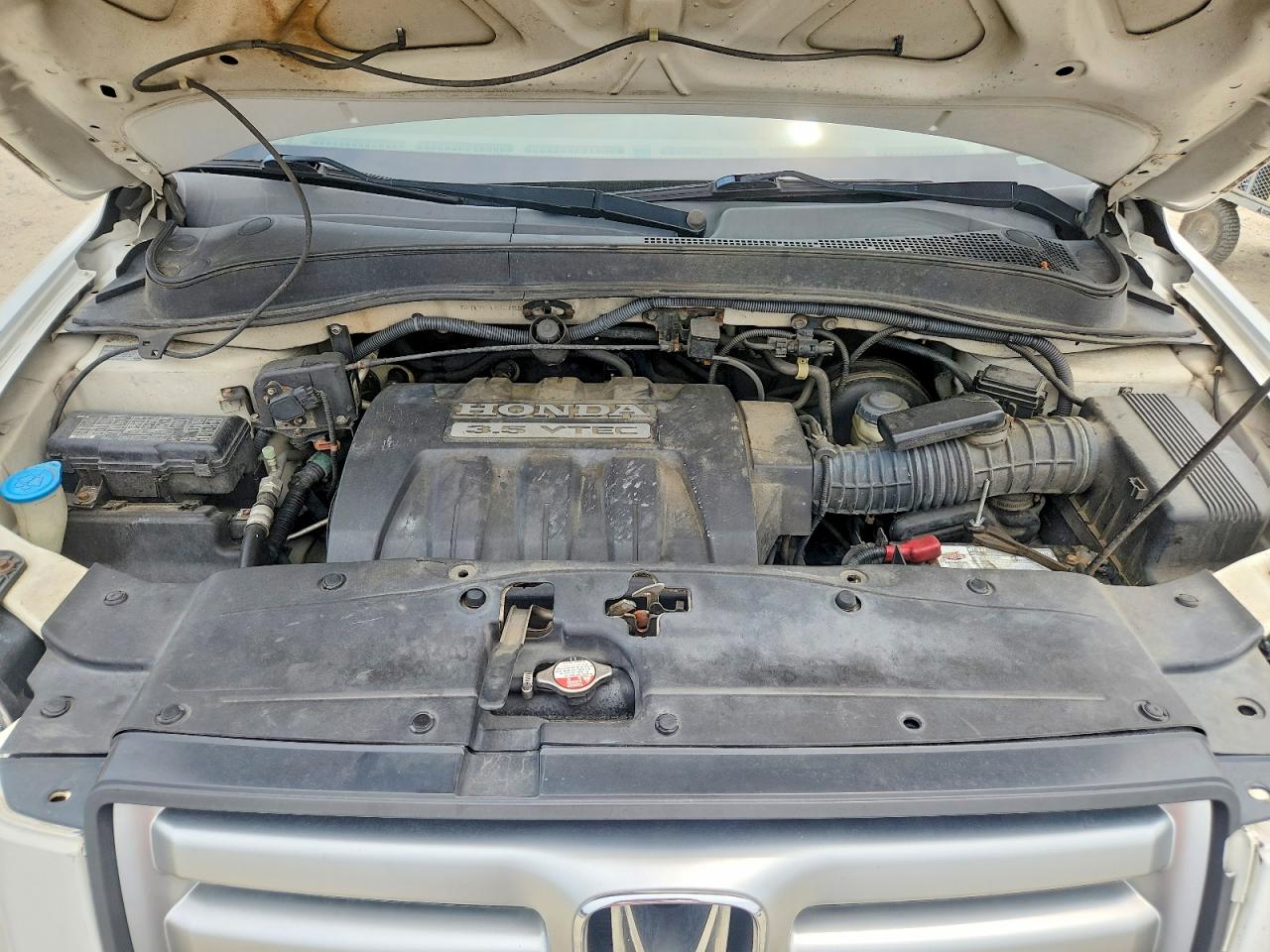 2008 Honda Pilot Exl White vin: 5FNYF18578B025952