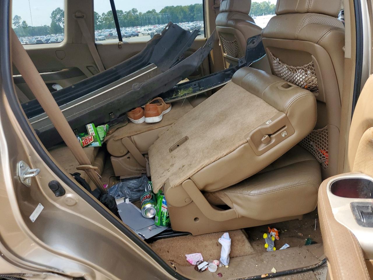 2005 Honda Pilot Exl Золотой vin: 5FNYF18585B017287