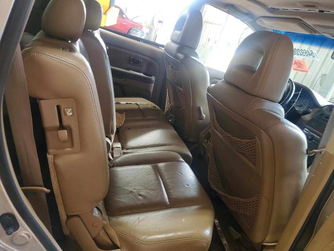 2005 Honda Pilot Exl Золотой vin: 5FNYF18585B063590