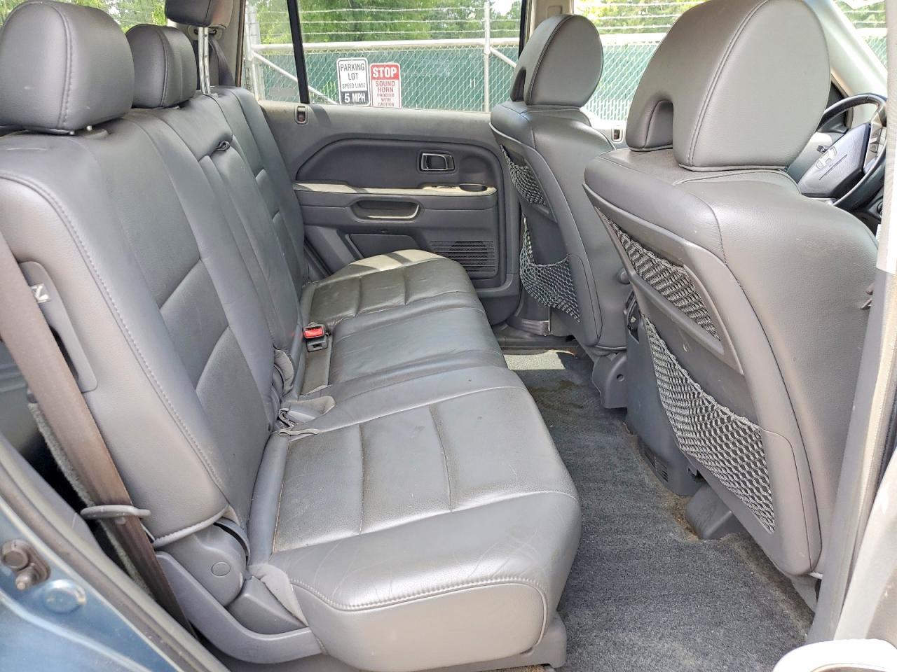 2006 Honda Pilot Ex Blue vin: 5FNYF18586B002841