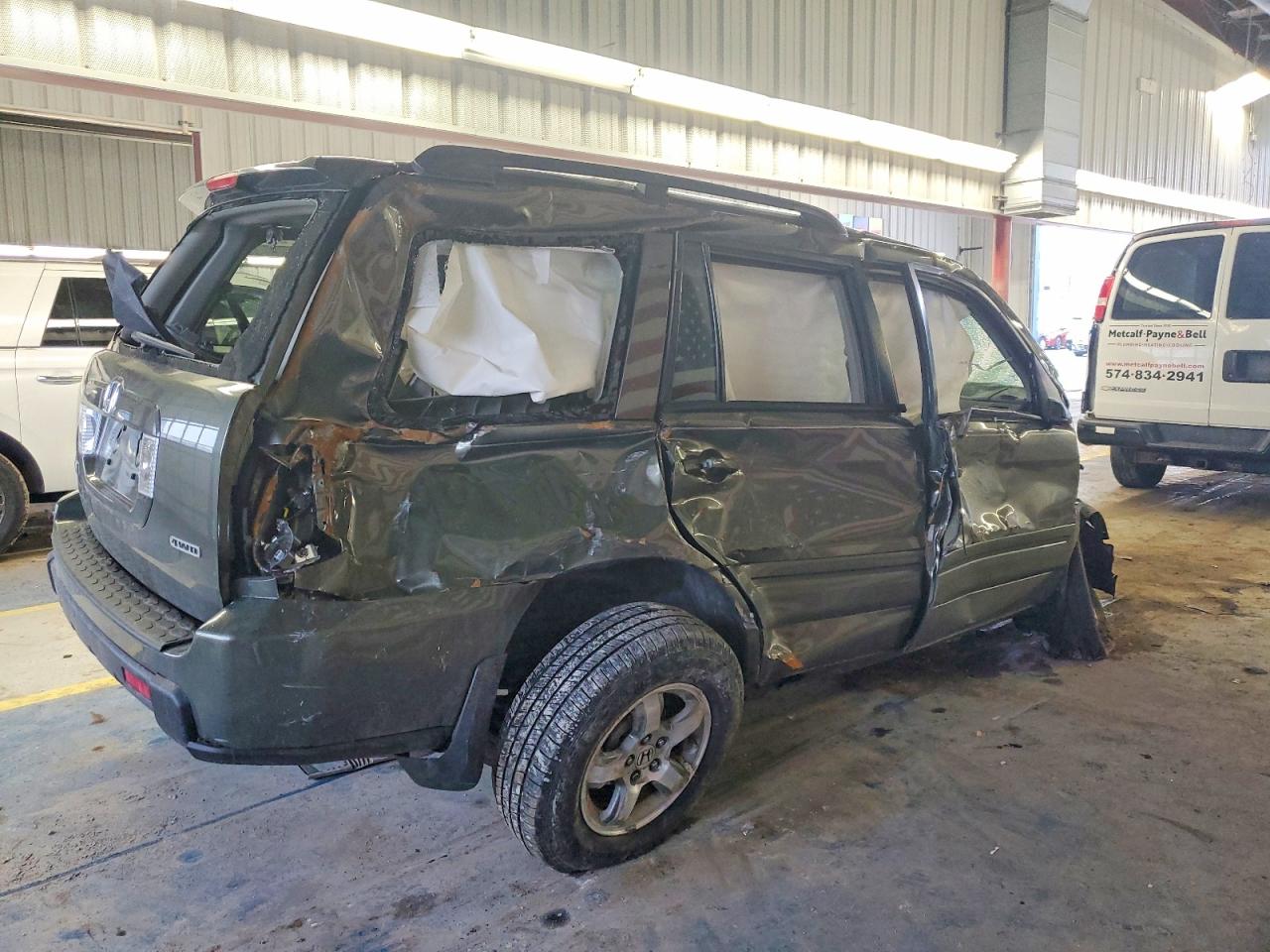 2006 Honda Pilot Ex Gray vin: 5FNYF18586B028047