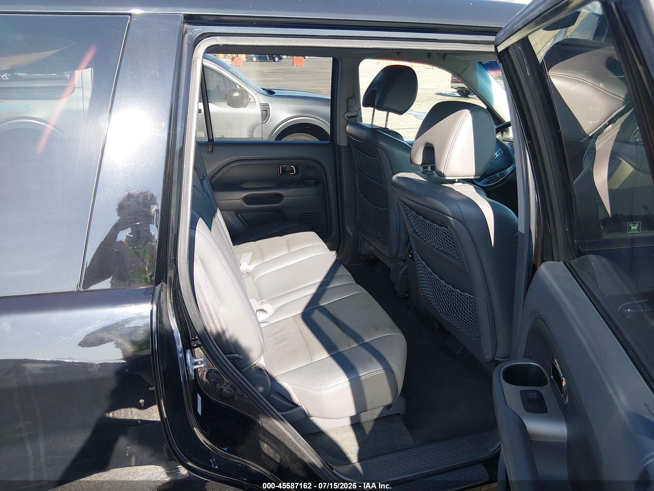 2007 Honda Pilot Ex-l Черный vin: 5FNYF18587B004610