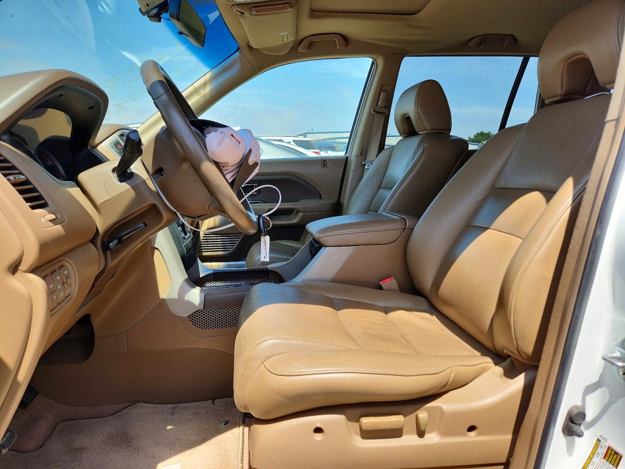 2008 Honda Pilot Exl Белый vin: 5FNYF18588B003765