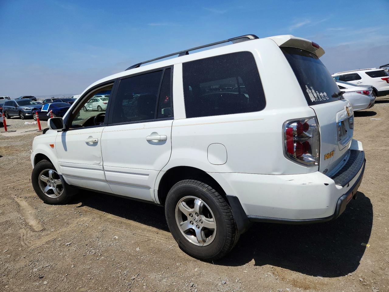 2008 Honda Pilot Exl Белый vin: 5FNYF18588B003765