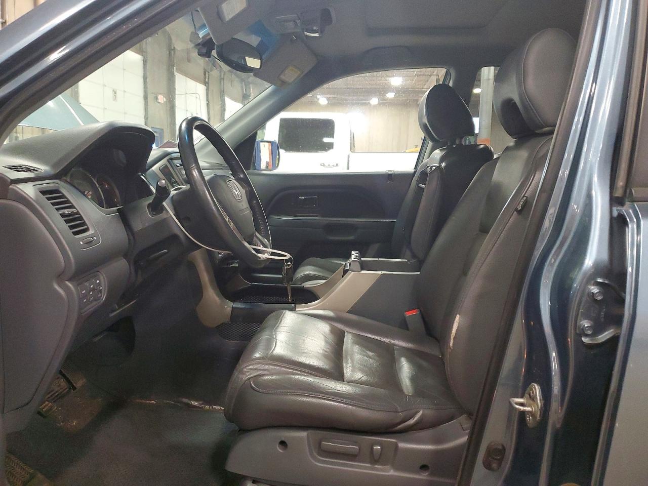 2008 Honda Pilot Exl Blue vin: 5FNYF18588B006990
