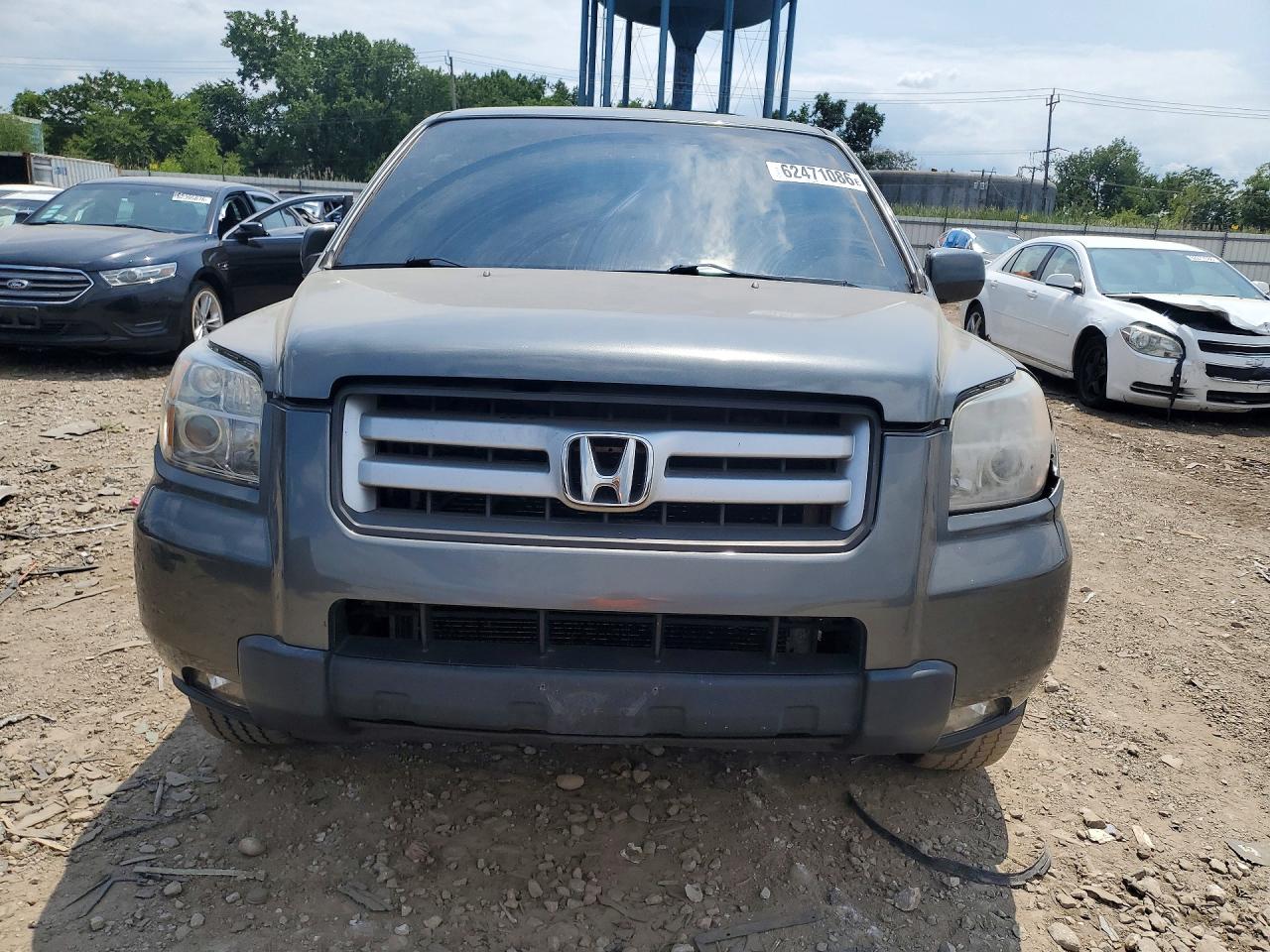 2008 Honda Pilot Exl Gray vin: 5FNYF18588B007038