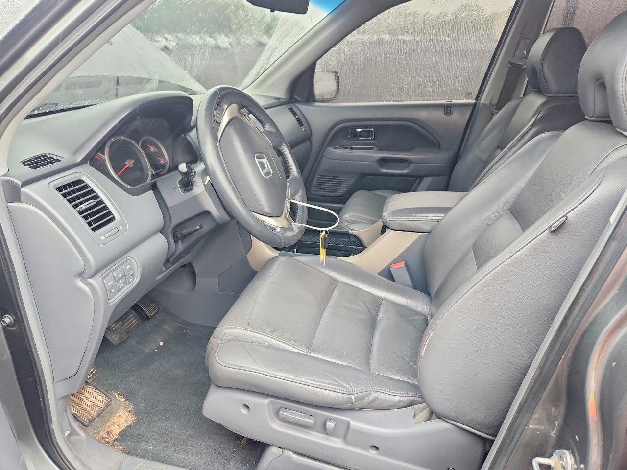 2008 Honda Pilot Exl Gray vin: 5FNYF18588B016452