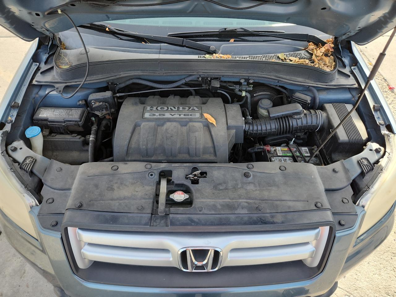 2008 Honda Pilot Exl Teal vin: 5FNYF18588B023580