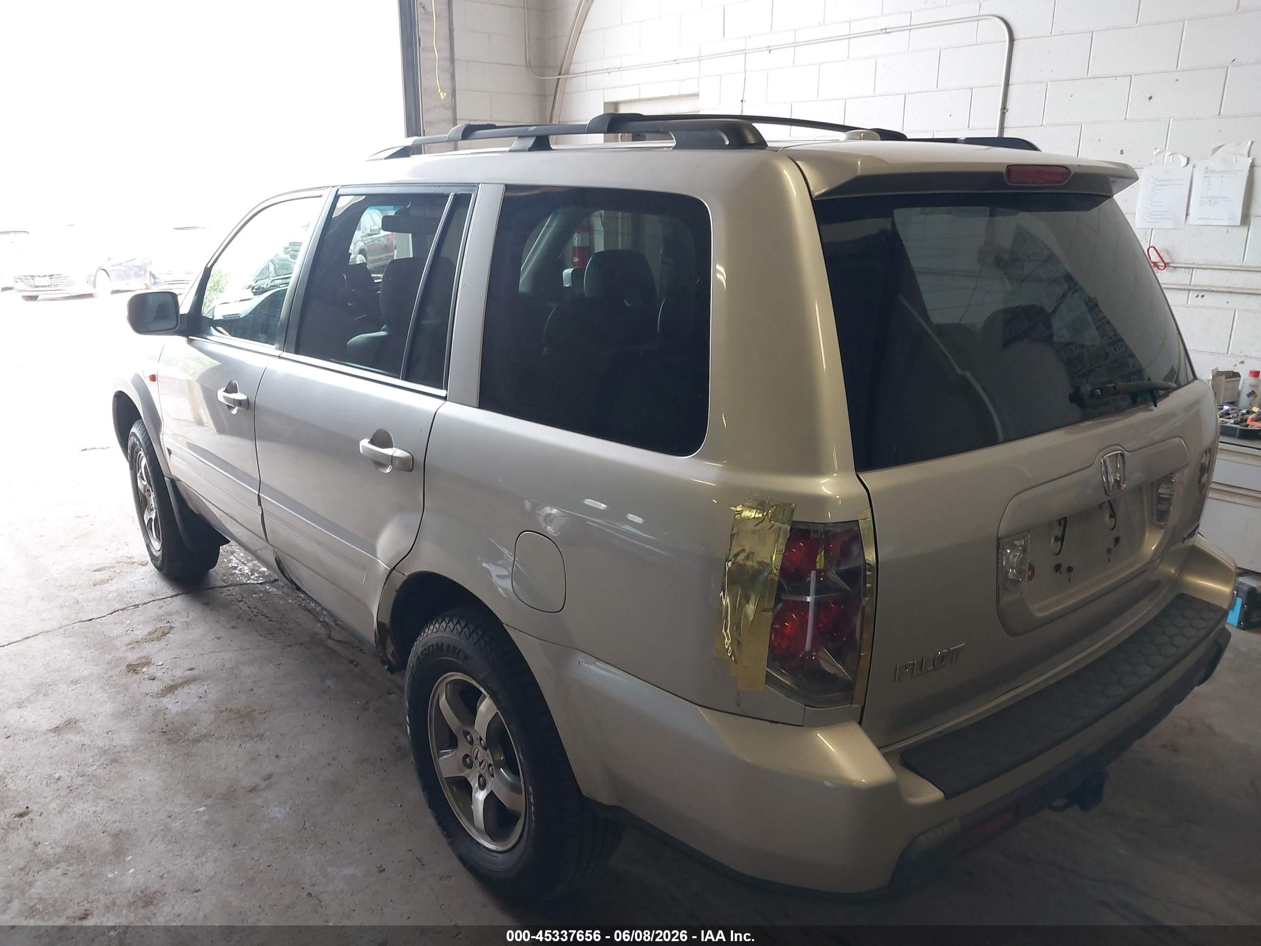 2008 Honda Pilot Ex-l Серебряный vin: 5FNYF18588B032344