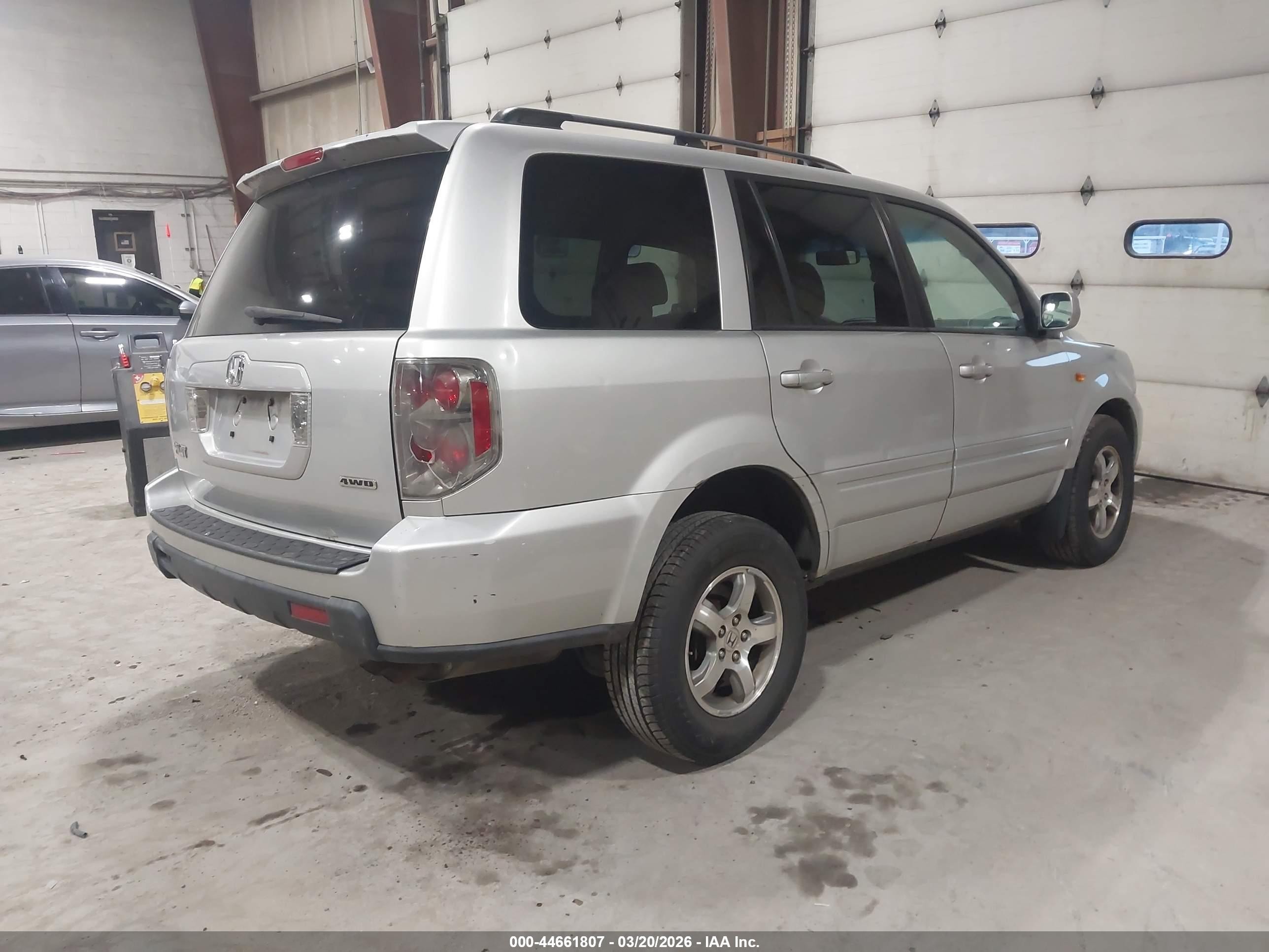 2008 Honda Pilot Ex-l Серебряный vin: 5FNYF18588B039164