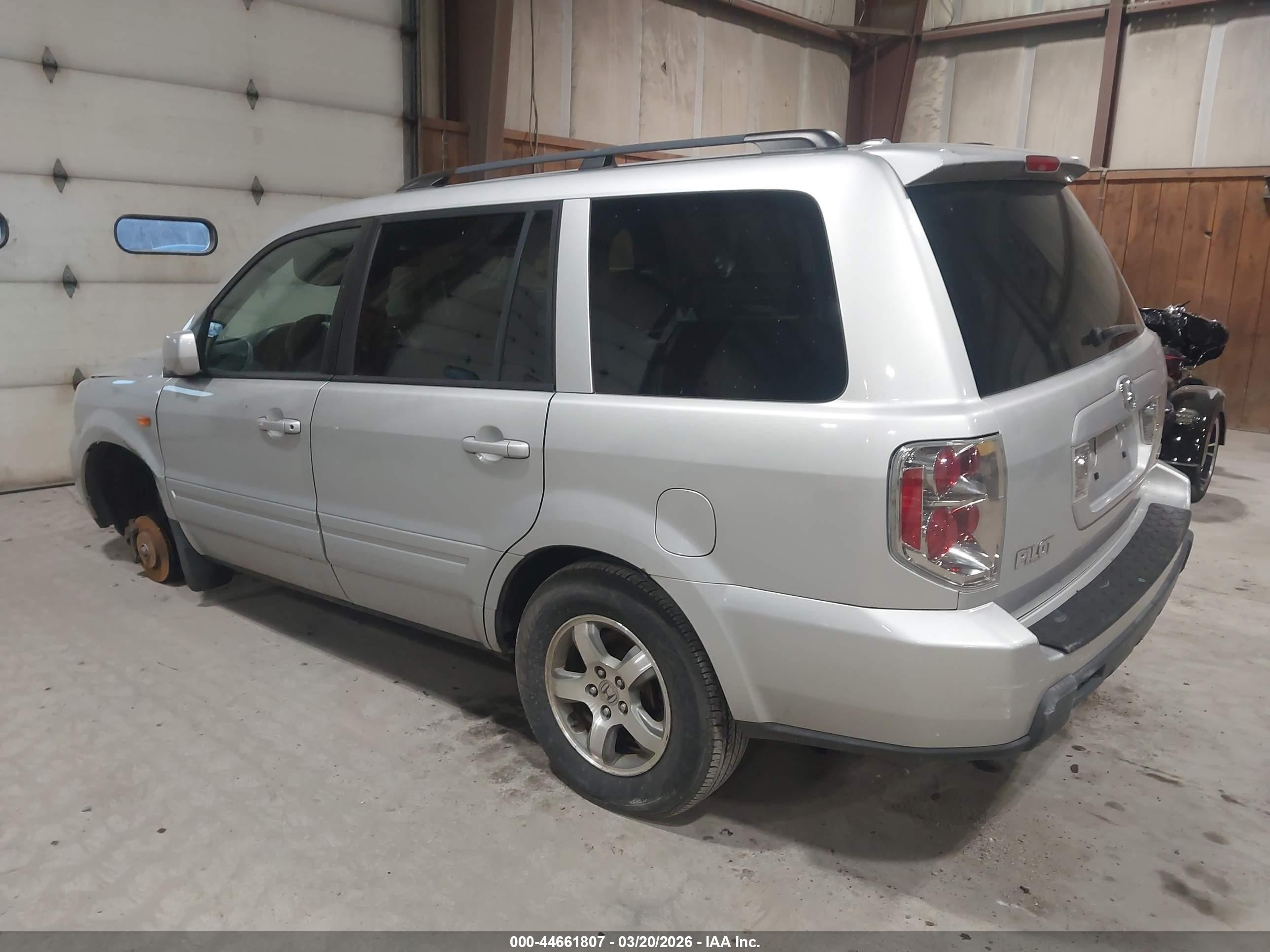 2008 Honda Pilot Ex-l Серебряный vin: 5FNYF18588B039164