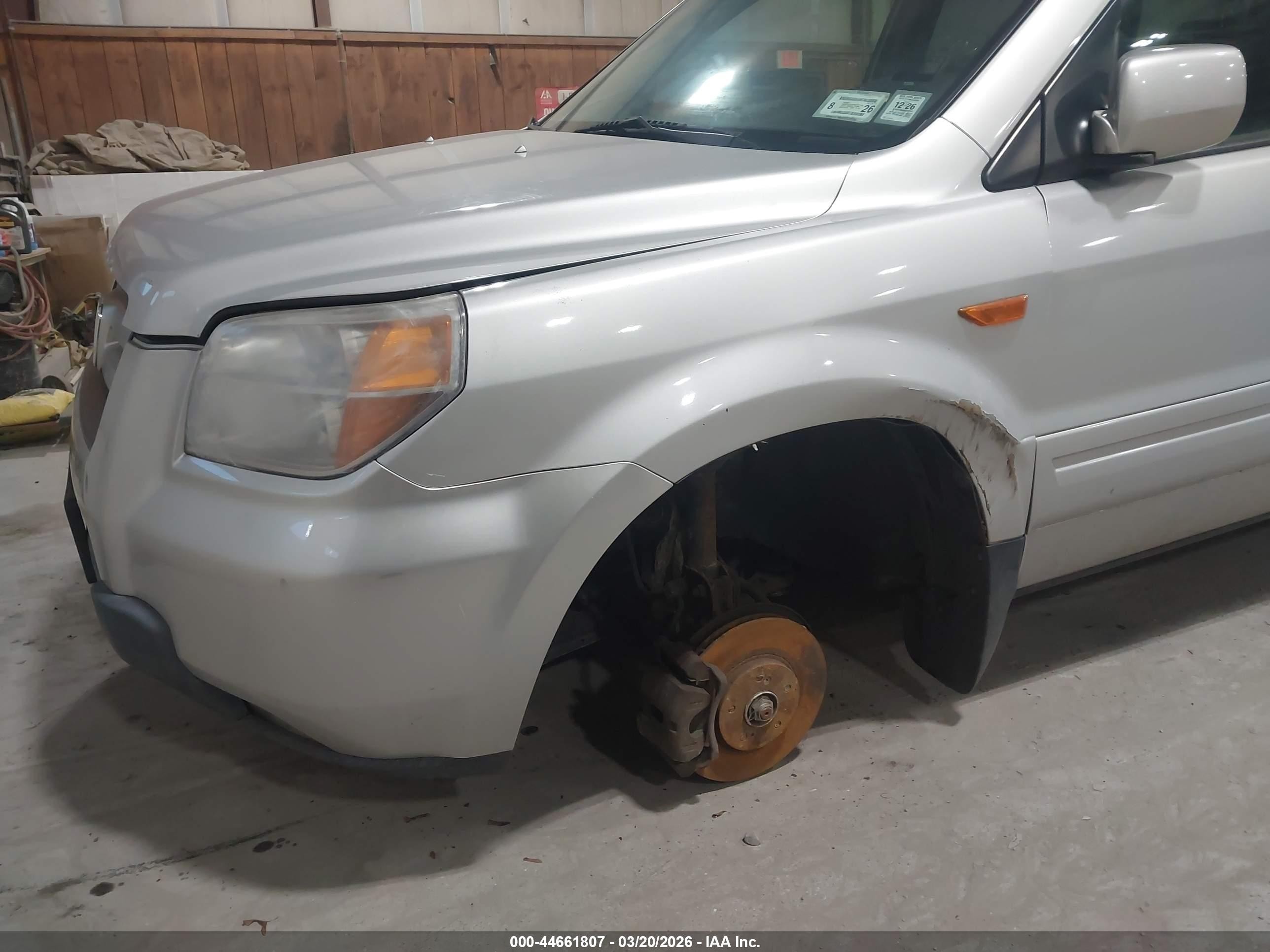 2008 Honda Pilot Ex-l Серебряный vin: 5FNYF18588B039164