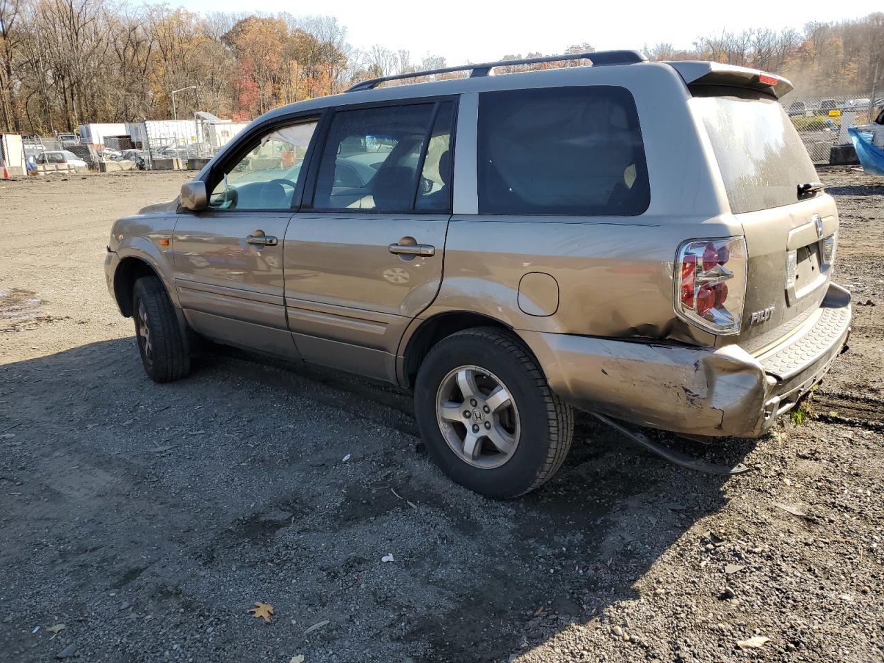 2008 Honda Pilot Exl Gold vin: 5FNYF18588B041948