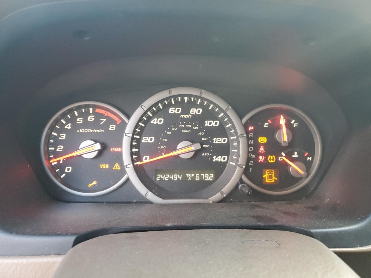 2008 Honda Pilot Exl Gold vin: 5FNYF18588B041948