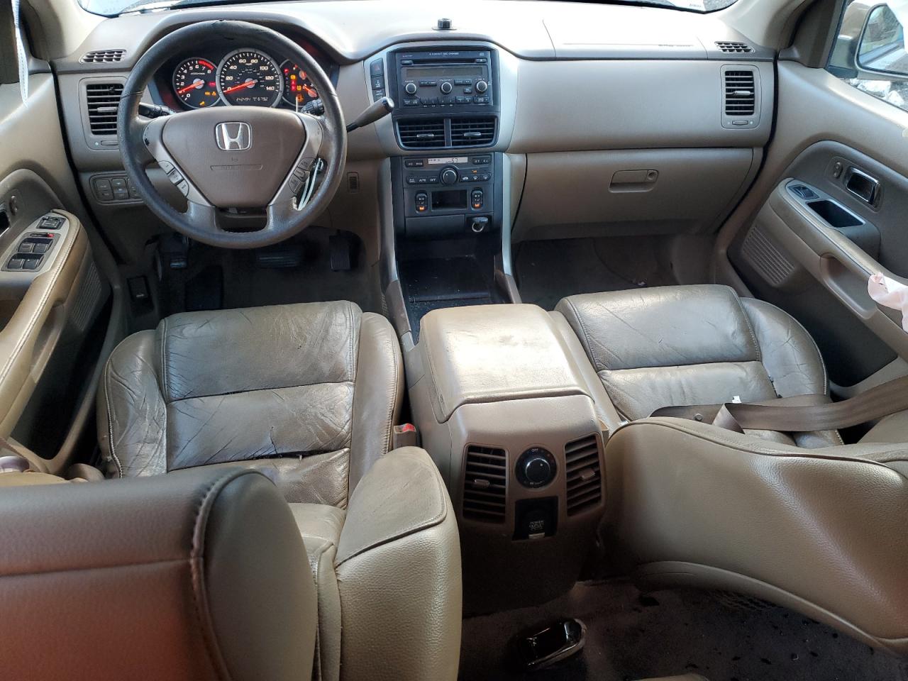 2008 Honda Pilot Exl Gold vin: 5FNYF18588B041948