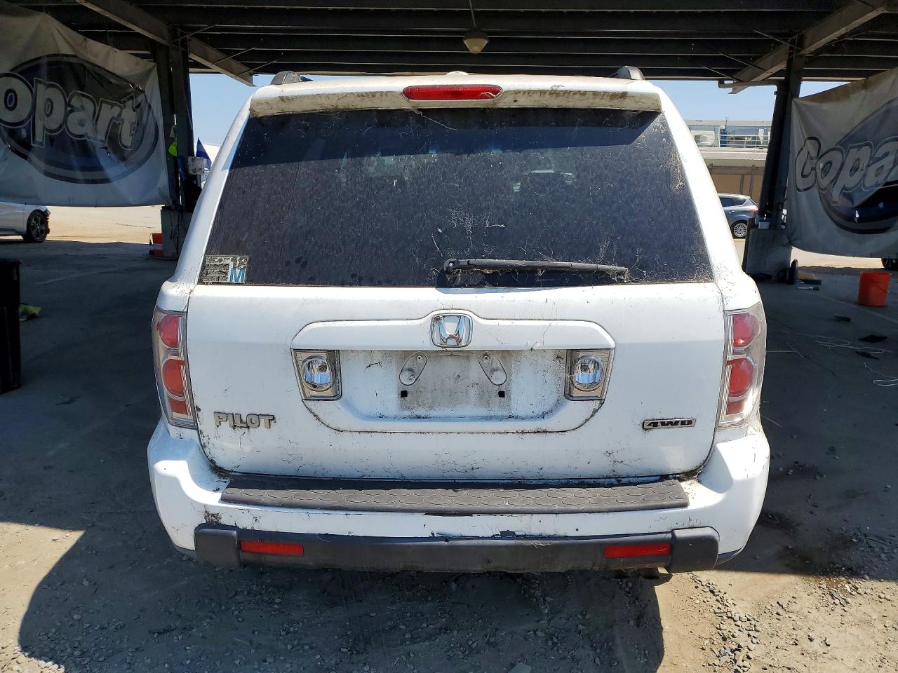 2008 Honda Pilot Exl White vin: 5FNYF18588B048902