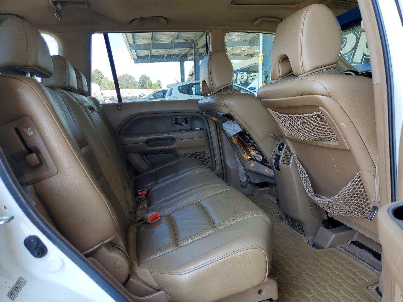 2008 Honda Pilot Exl White vin: 5FNYF18588B048902