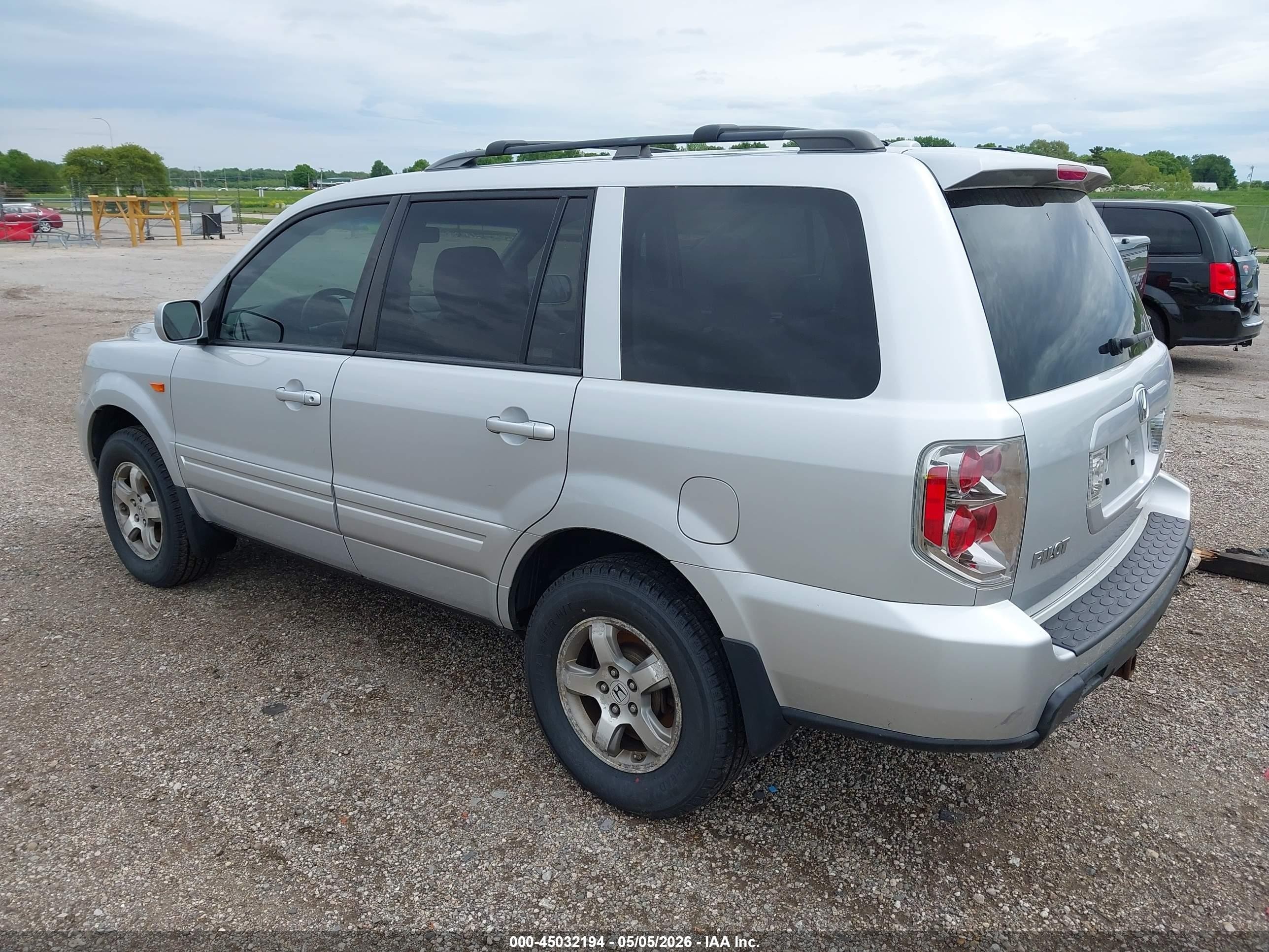 2008 Honda Pilot Ex-l Серебряный vin: 5FNYF18588B055798