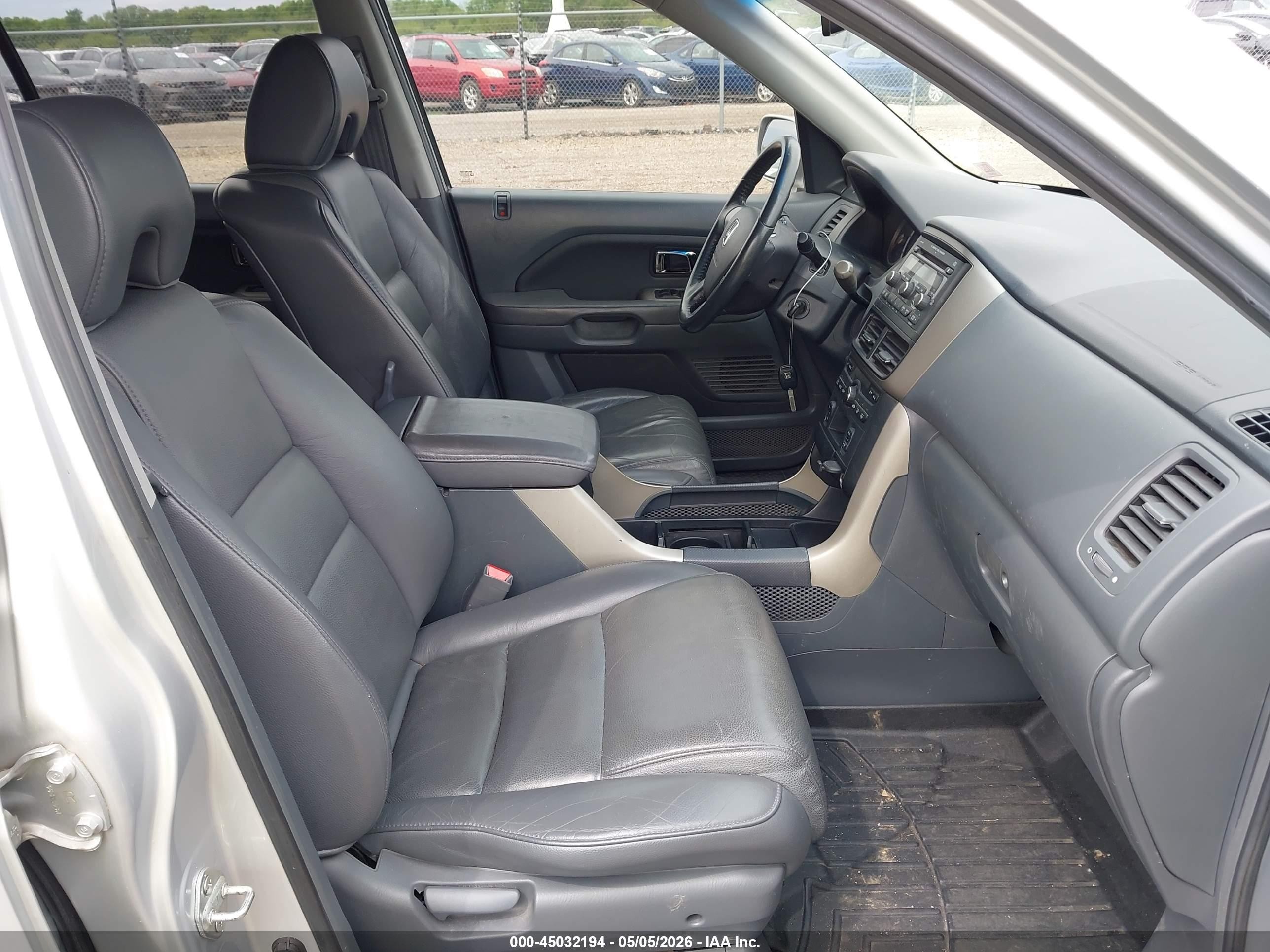 2008 Honda Pilot Ex-l Серебряный vin: 5FNYF18588B055798