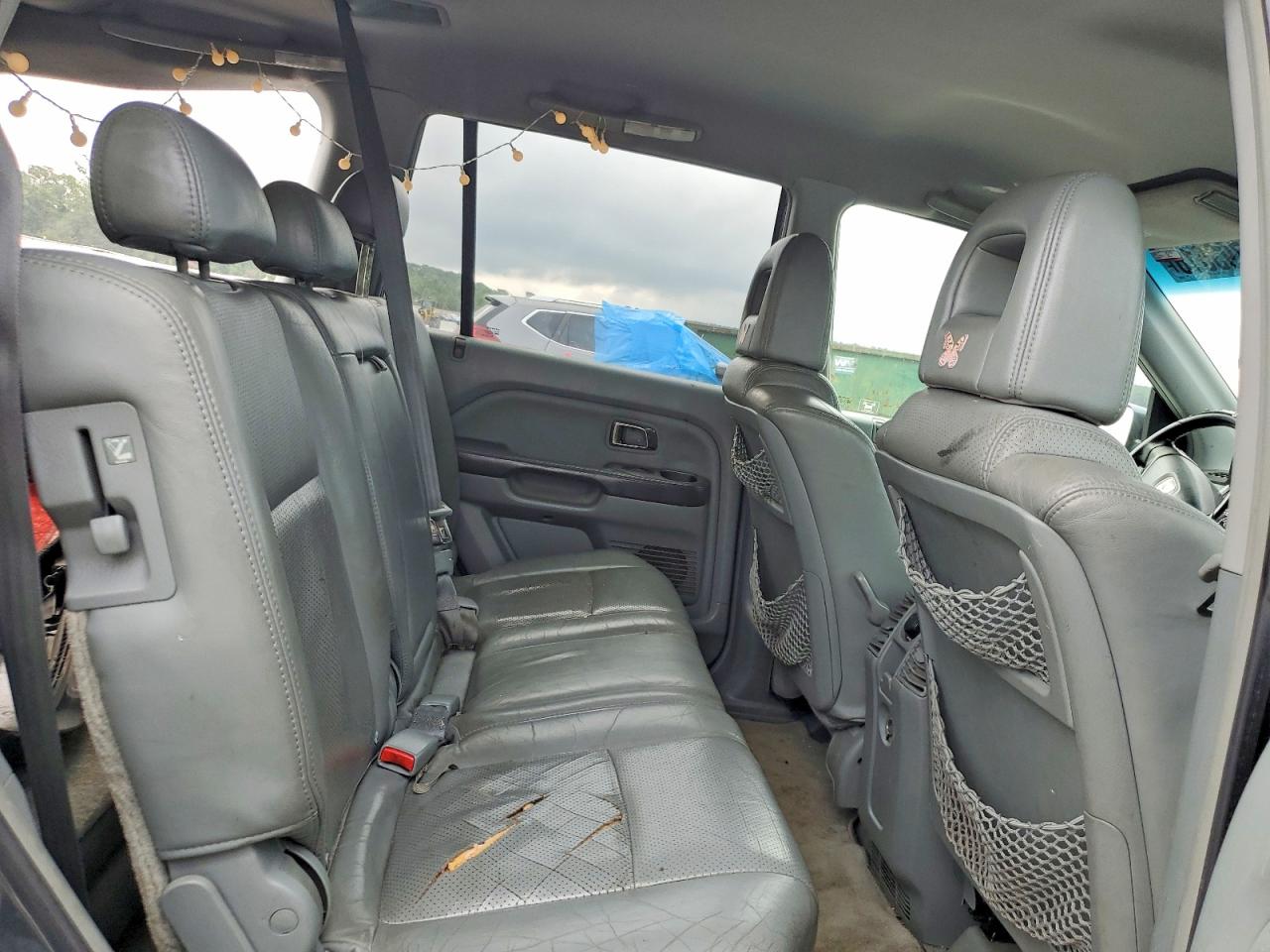 2004 Honda Pilot Exl Серый vin: 5FNYF18594B005096