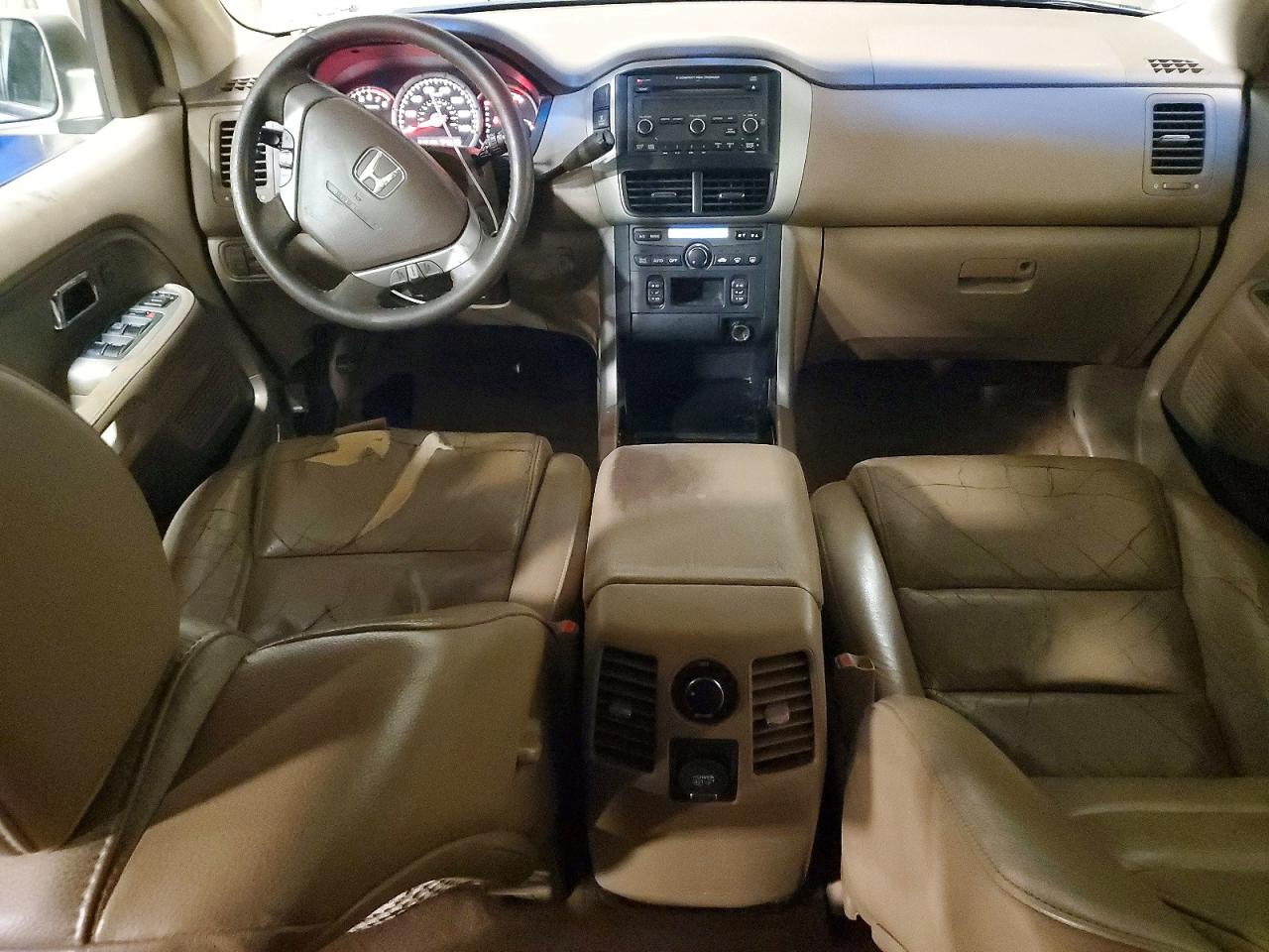 2006 Honda Pilot Ex Бежевый vin: 5FNYF18596B013492