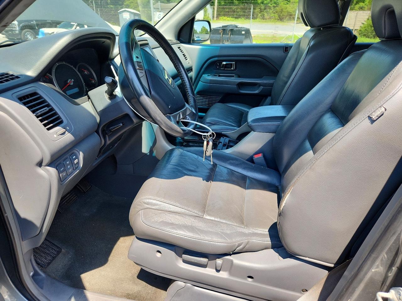 2007 Honda Pilot Exl Gray vin: 5FNYF18597B015177
