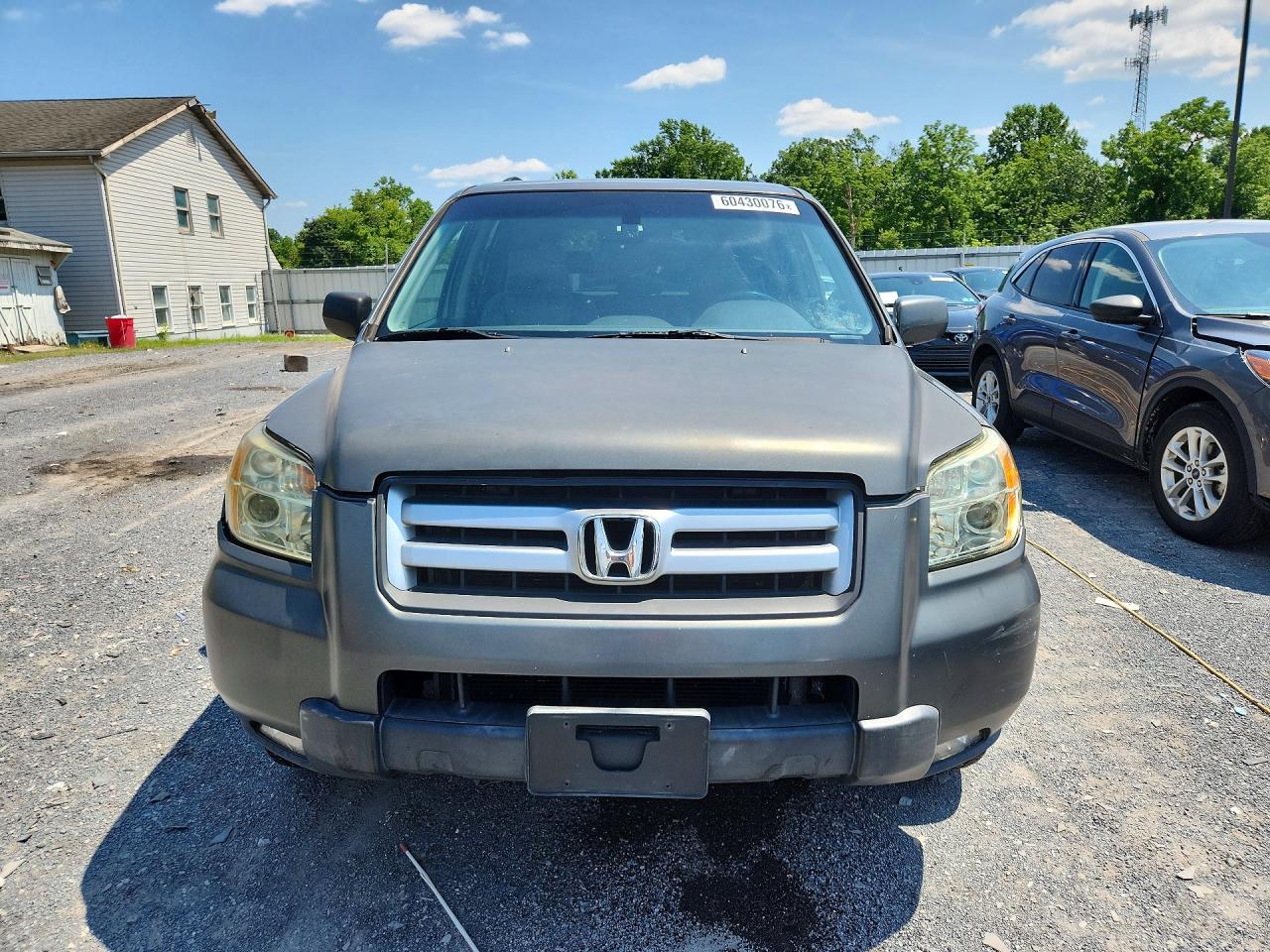 2007 Honda Pilot Exl Gray vin: 5FNYF18597B015177