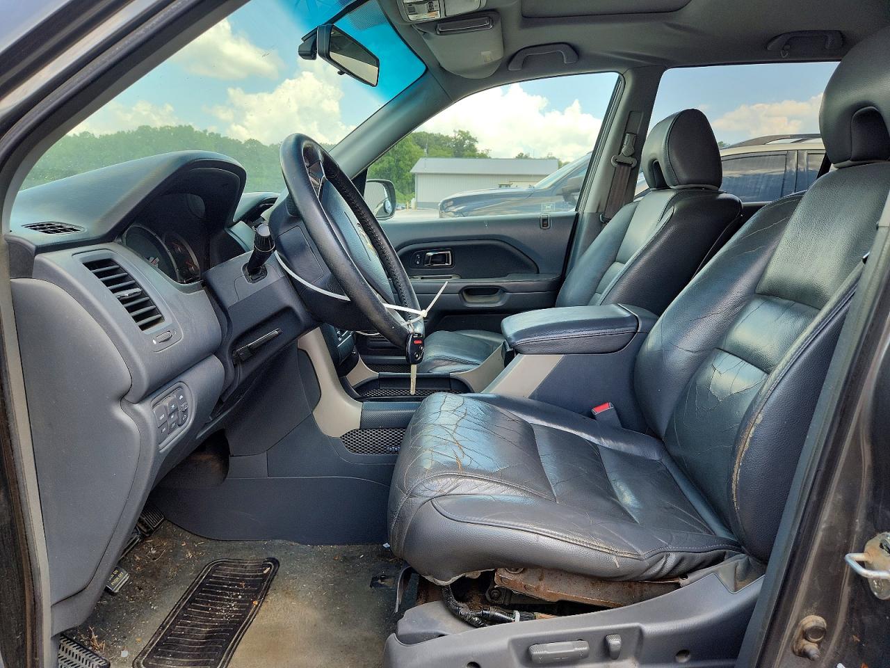 2008 Honda Pilot Exl Blue vin: 5FNYF18598B021790