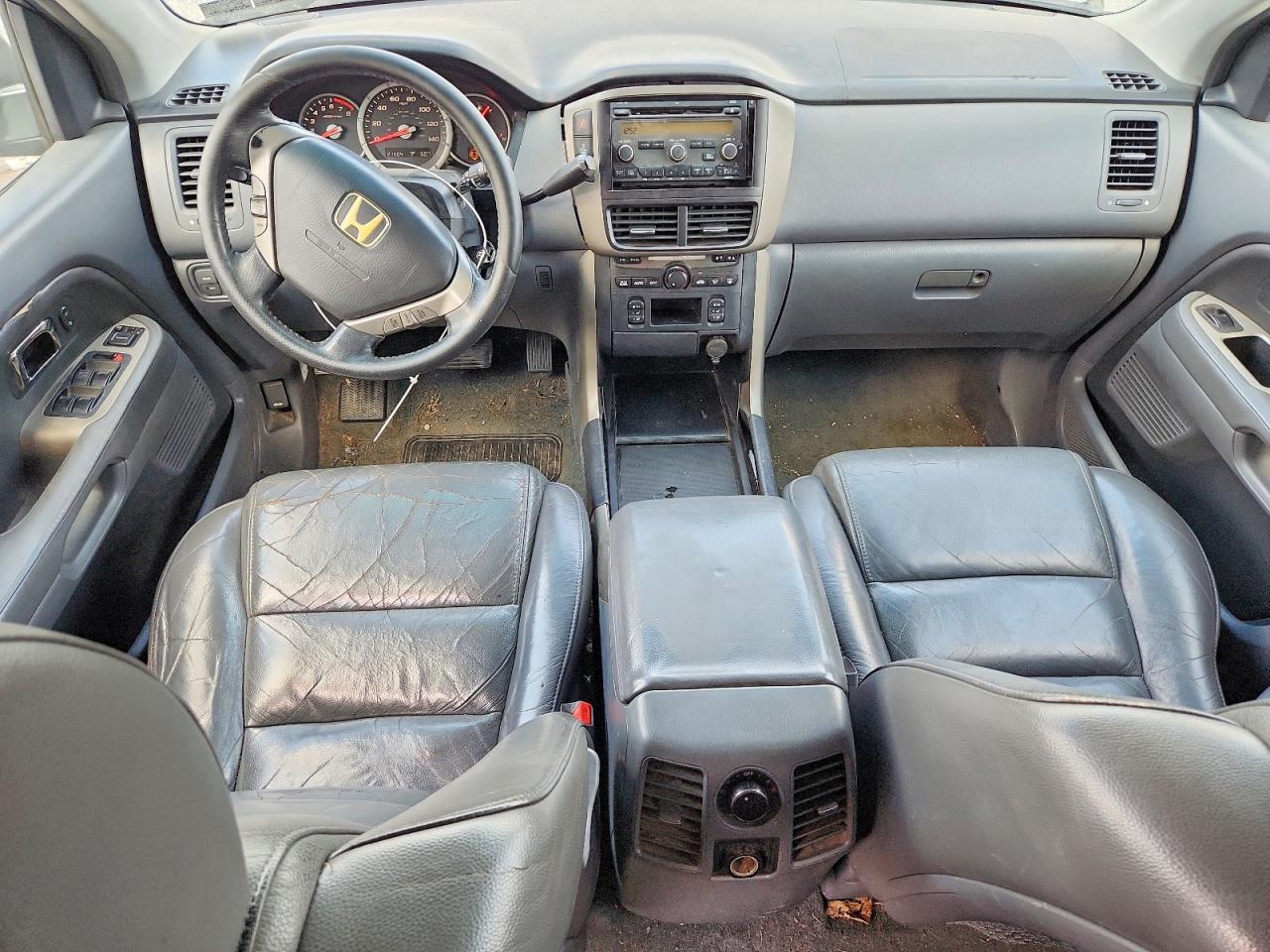 2008 Honda Pilot Exl Blue vin: 5FNYF18598B021790