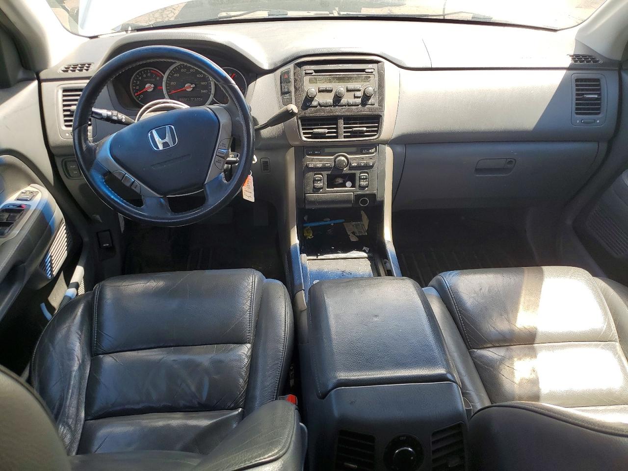 2008 Honda Pilot Exl Silver vin: 5FNYF18598B044468