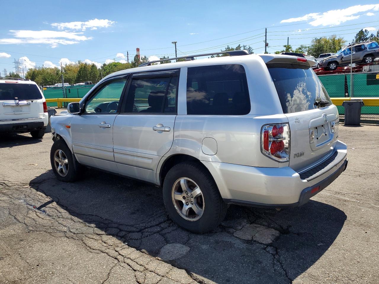 2008 Honda Pilot Exl Silver vin: 5FNYF18598B044468