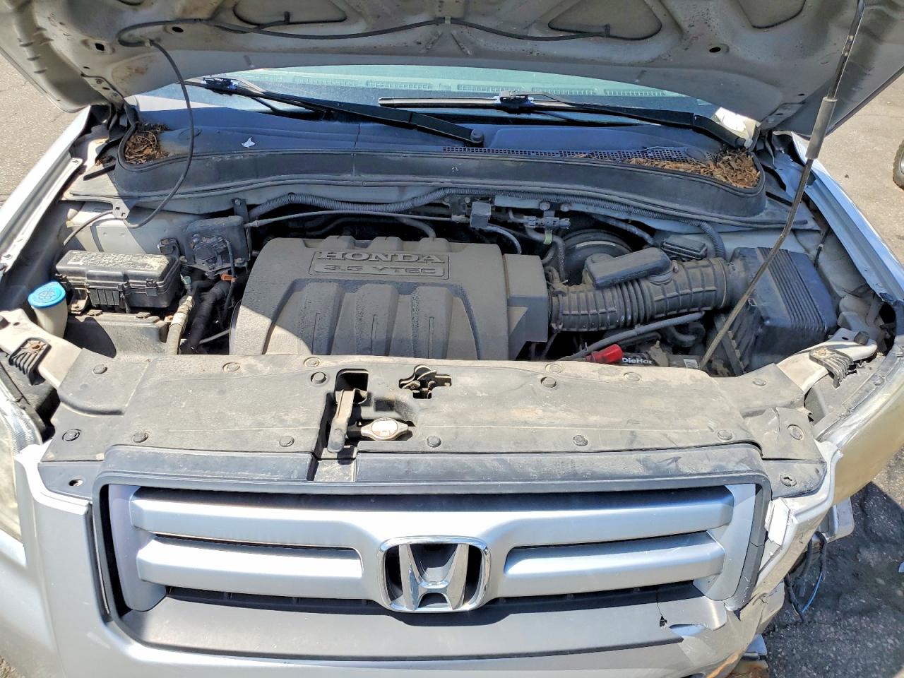 2008 Honda Pilot Exl Silver vin: 5FNYF18598B044468