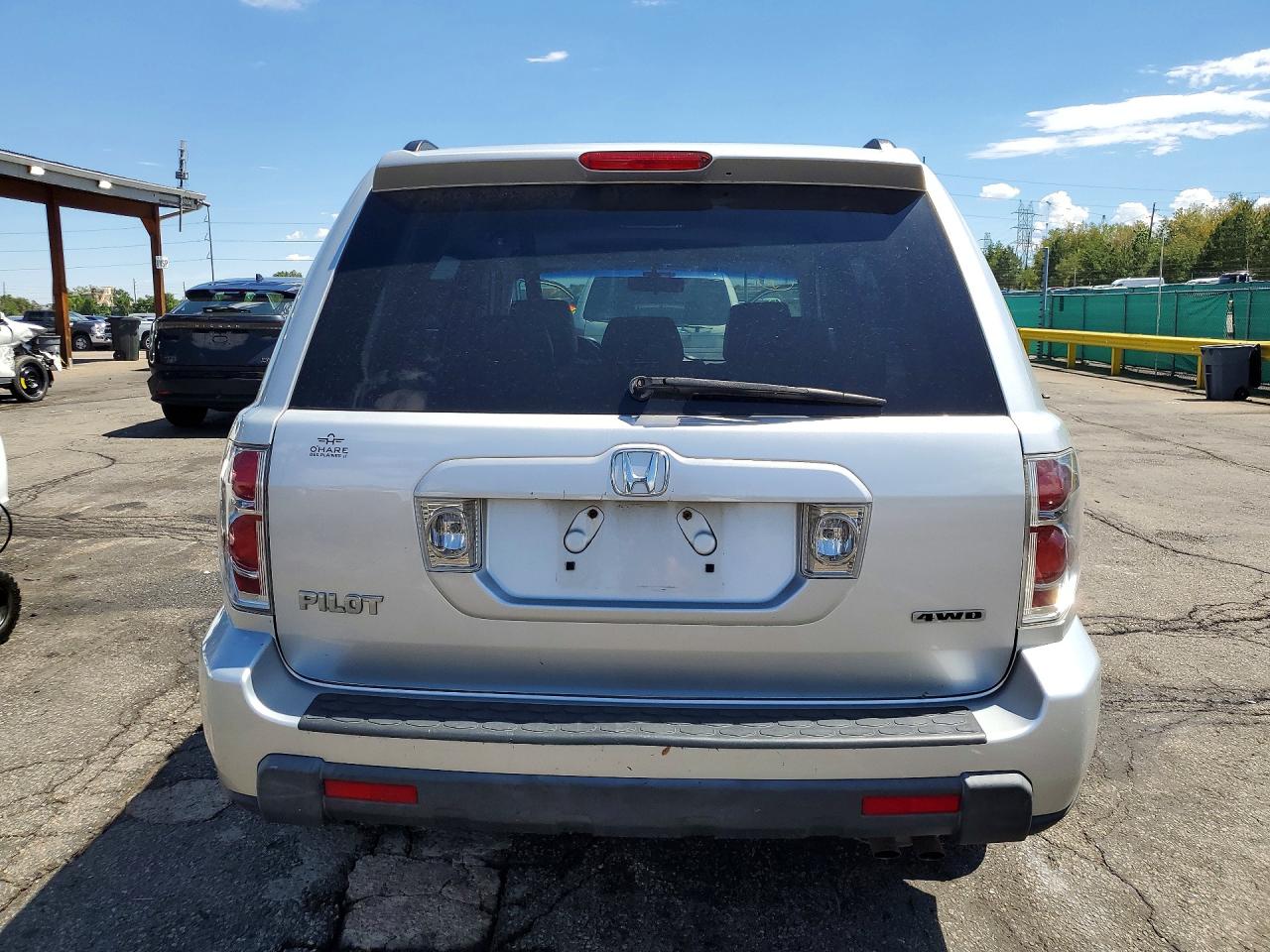 2008 Honda Pilot Exl Silver vin: 5FNYF18598B044468