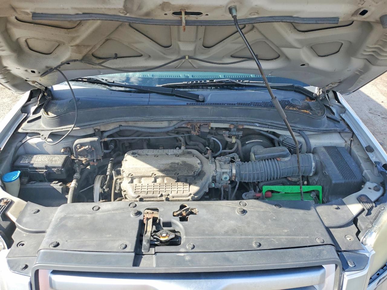 2008 Honda Pilot Exl Silver vin: 5FNYF18598B050500