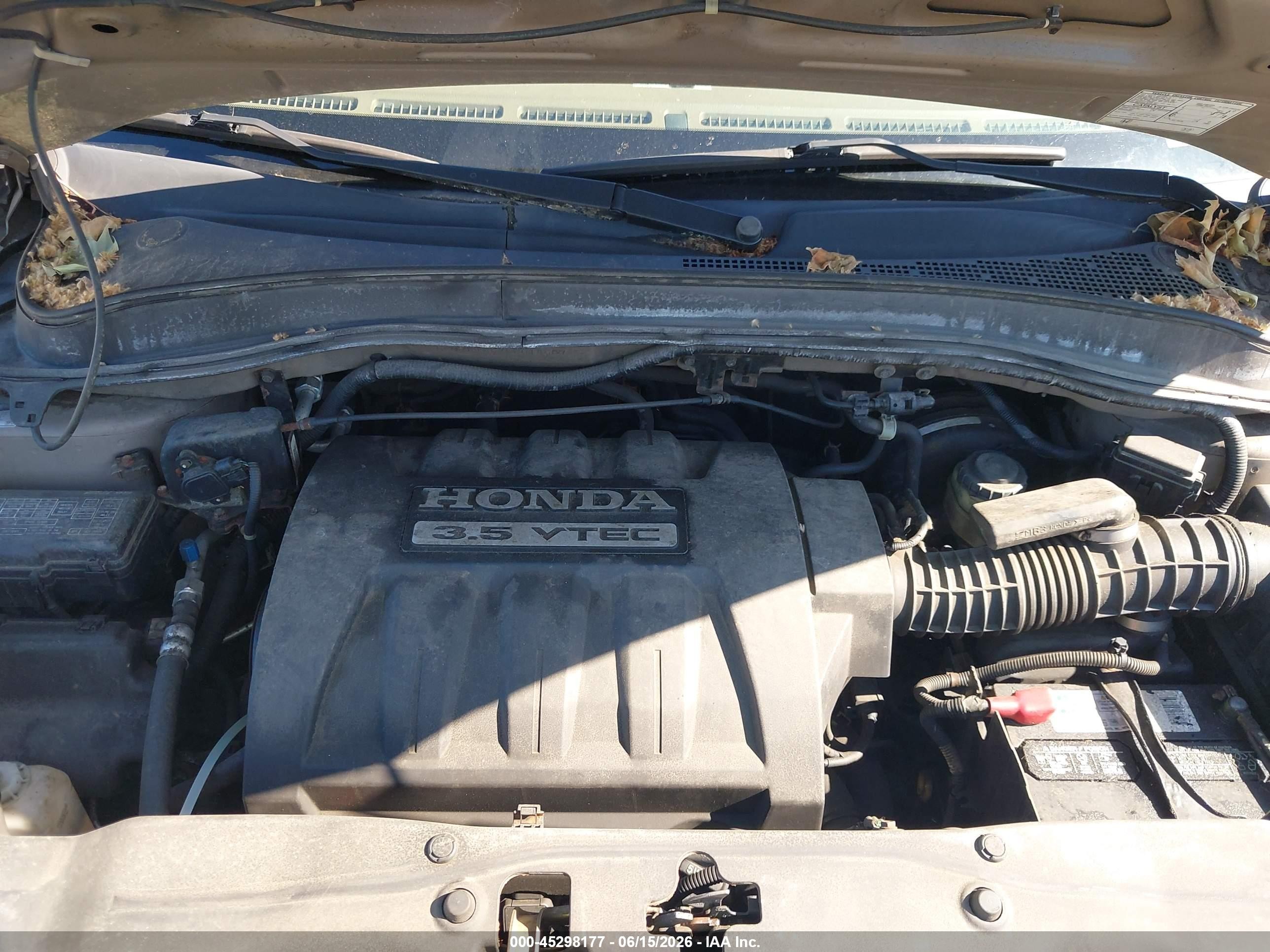 2005 Honda Pilot Ex-l Gold vin: 5FNYF185X5B014567