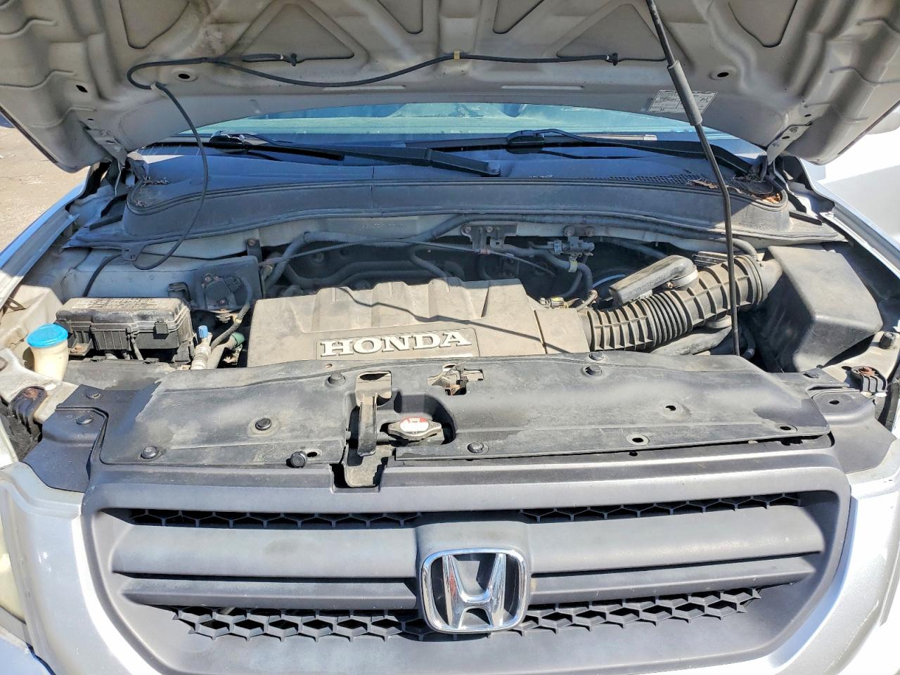 2005 Honda Pilot Exl Silver vin: 5FNYF185X5B047701