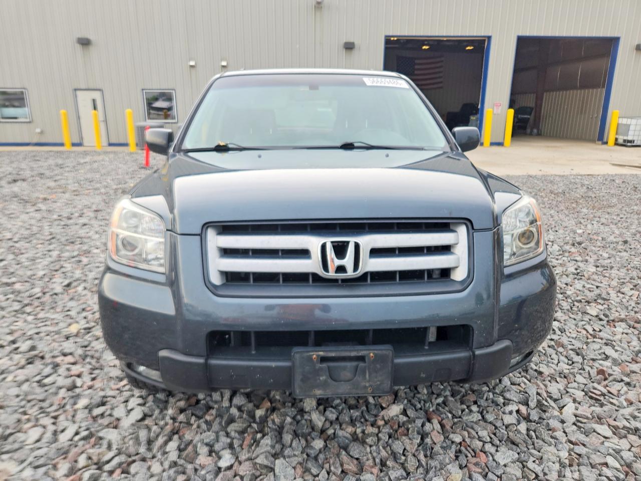 2006 Honda Pilot Ex Gray vin: 5FNYF185X6B018961