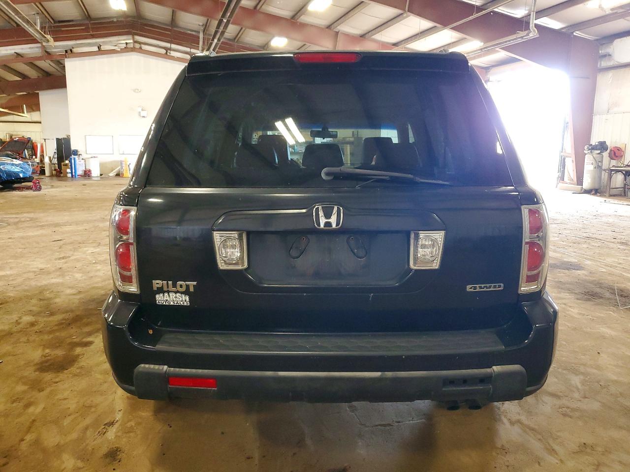 2008 Honda Pilot Exl Black vin: 5FNYF185X8B005906