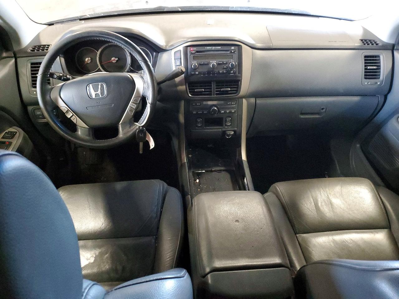 2008 Honda Pilot Exl Black vin: 5FNYF185X8B005906