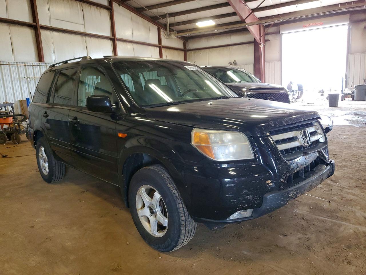 2008 Honda Pilot Exl Black vin: 5FNYF185X8B005906
