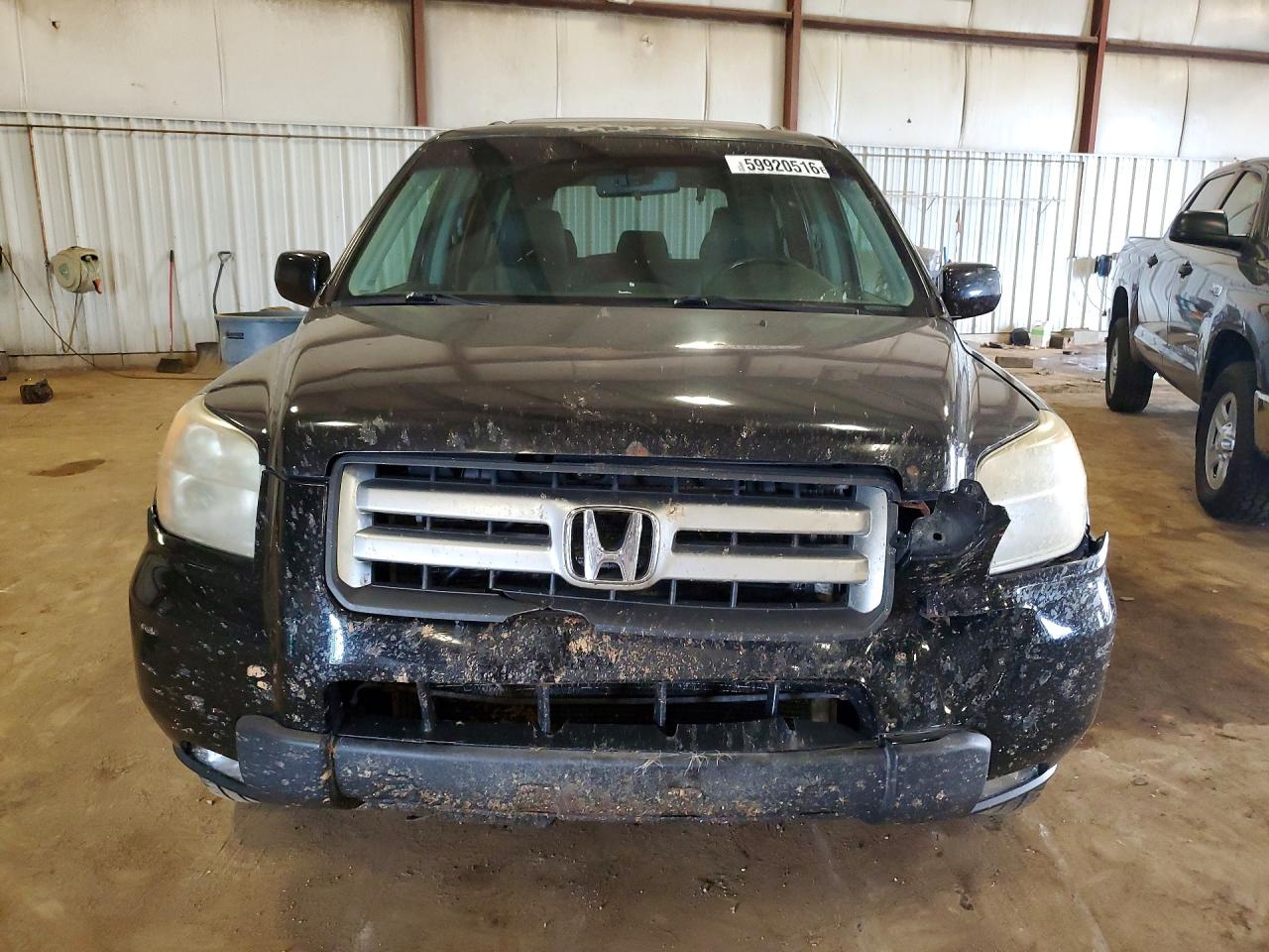 2008 Honda Pilot Exl Black vin: 5FNYF185X8B005906