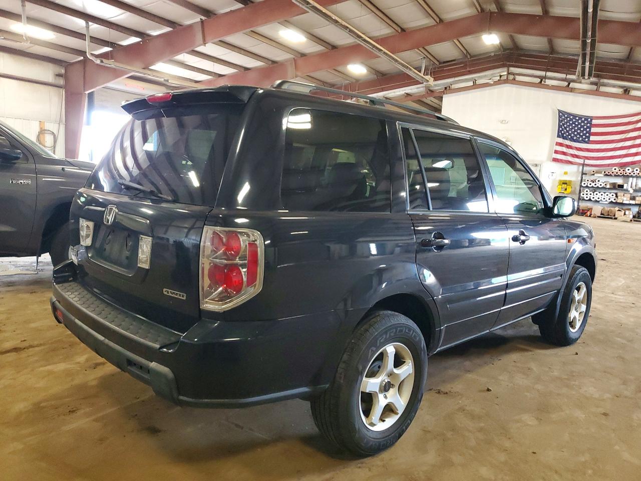 2008 Honda Pilot Exl Black vin: 5FNYF185X8B005906