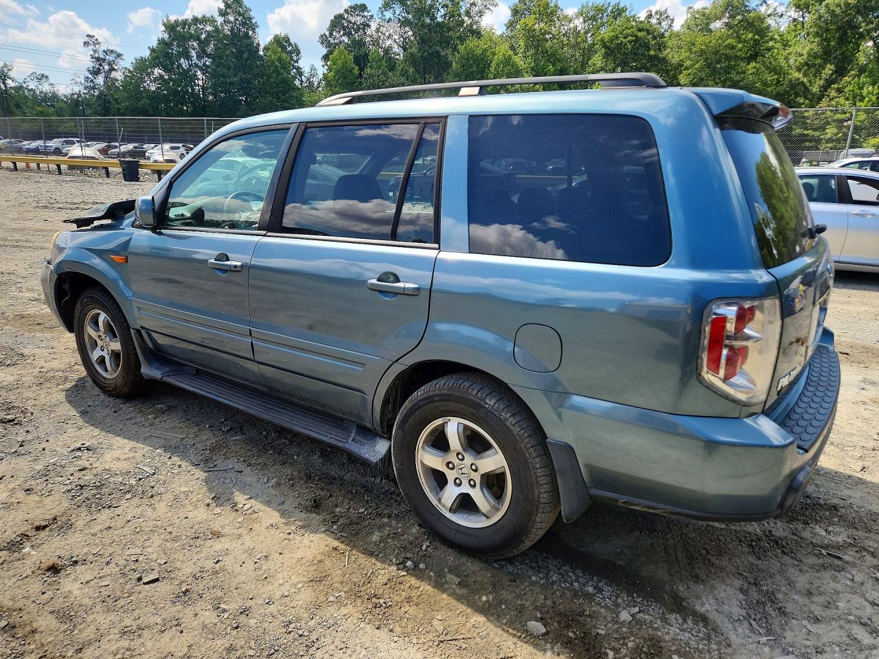2006 Hond Pilot Blue vin: 5FNYF18606B026267