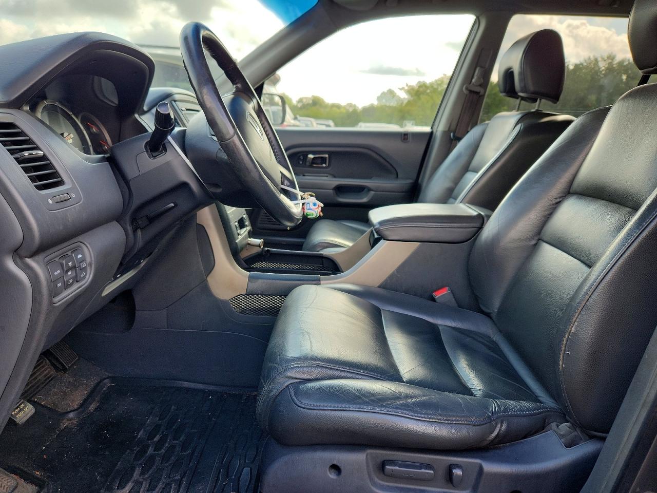 2008 Honda Pilot Exl Gray vin: 5FNYF18608B022898