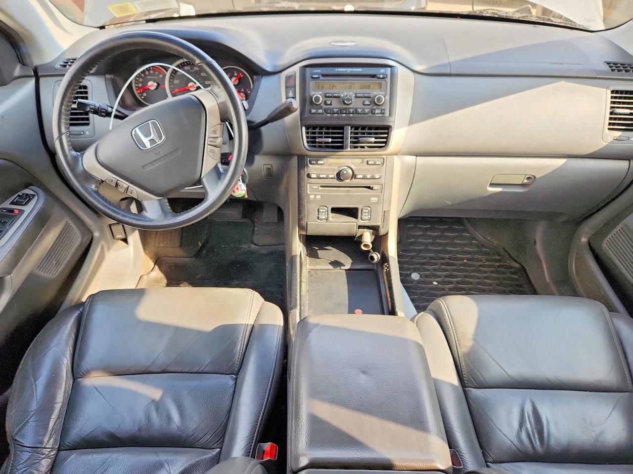 2008 Honda Pilot Exl Gray vin: 5FNYF18608B022898